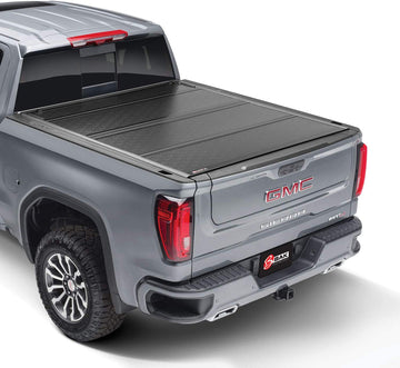 BAK BAKFlip G2 Hard Folding Truck Bed Tonneau Cover | 226130 | Fits 2019-2023 Chevy/GMC Silverado/Sierra, Works w/MultiPro/Flex Tailgate (Will not fit Carbon Pro Bed) 5' 10" Bed (69.9") 5' 10" Bed Folding Glossy Finish