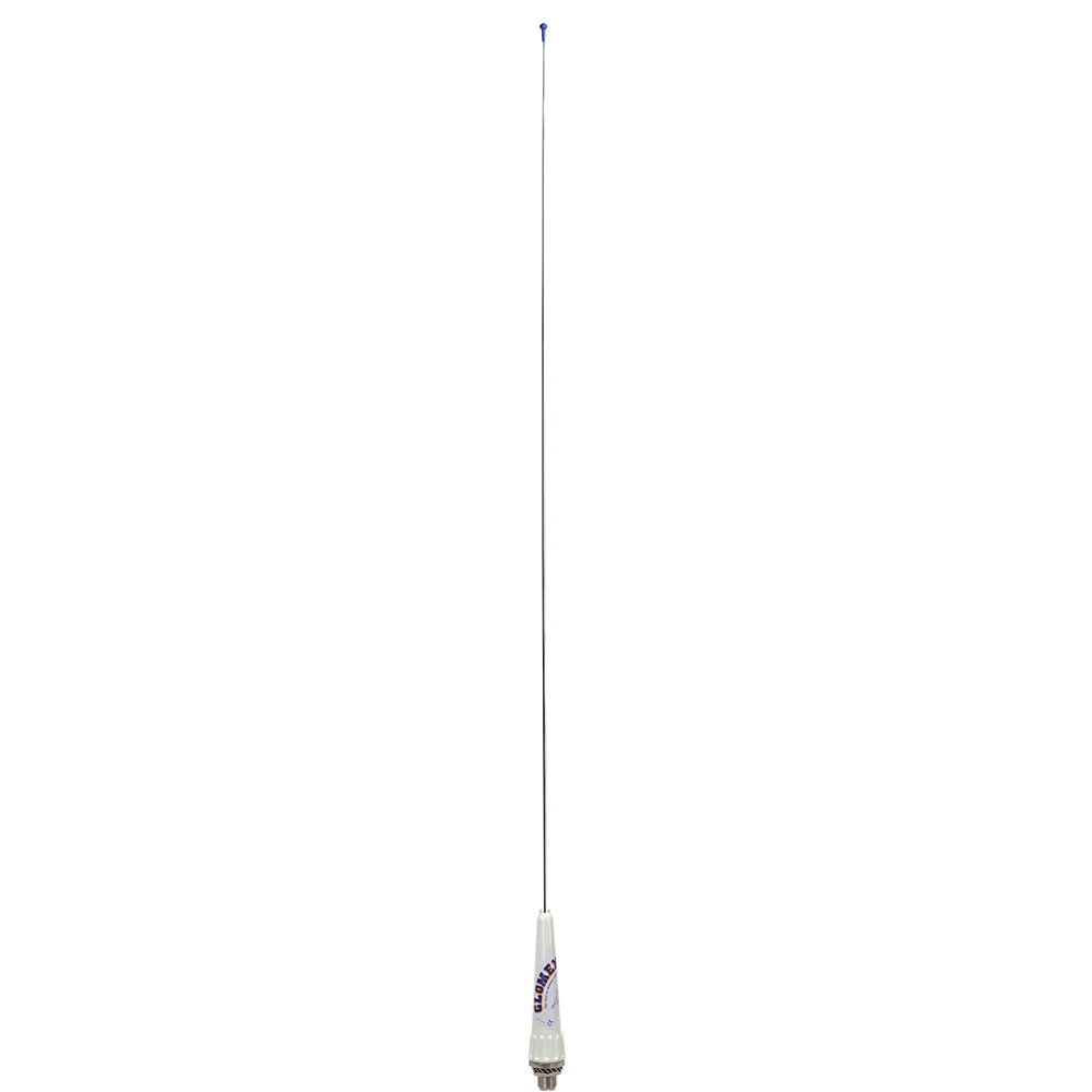 Glomex 35" Classic Stainless Steel VHF 3dB Sailboat Antenna w/Bracket & PL-259 Connector - No Cable