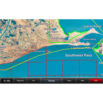 Garmin Standard Mapping® - Louisiana West Premium microSD™/SD™ Card