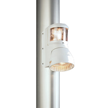 Aqua Signal Series 41 Masthead/Foredeck Combo Mast Mount Light - 12V- White Housing