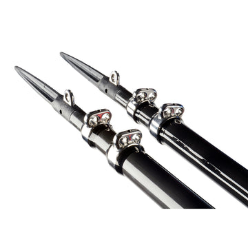 C.E. Smith Gen3 Carbon Fiber Outriggers - Black - 22" - Pair
