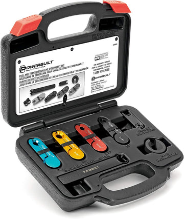 Powerbuilt Alltrade 648650 Kit 59 Fuel and Transmission Line Disconnect Tool Set 11 Piece
