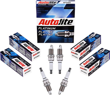 Autolite Platinum AP5405 Automotive Replacement Spark Plugs (4 Pack)