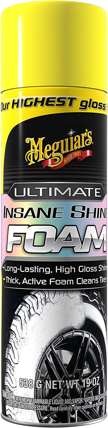 Meguiars - G210419 - TIRE FOAM; HOGH GLOSS; 19 OUNCE