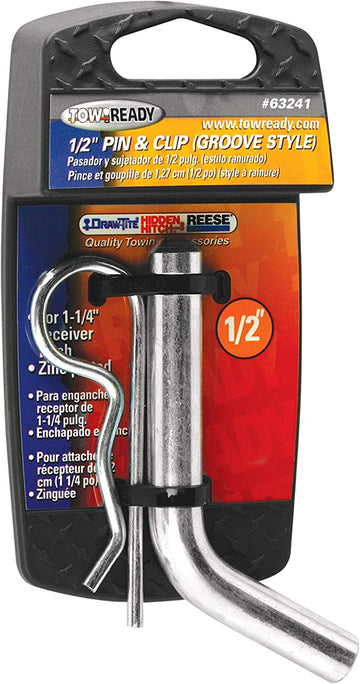 Reese 63241 Hitch Pin/Clip Combo 1/2" Pkg 1/2 Inch