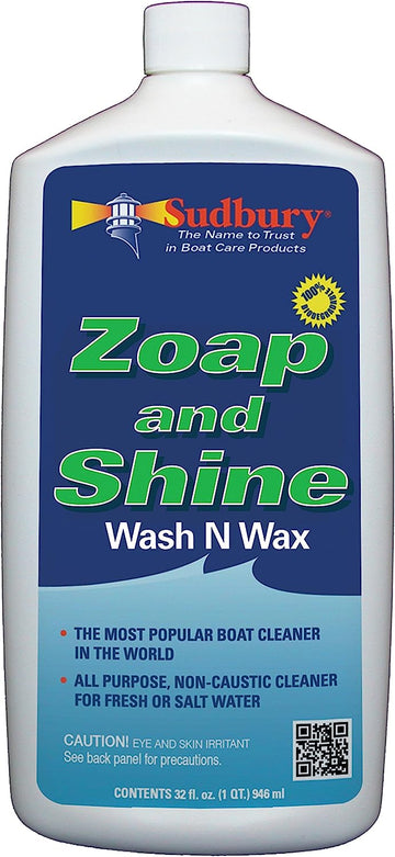 Sudbury 809Q Zoap N Shine Wash and Wax (Quart)