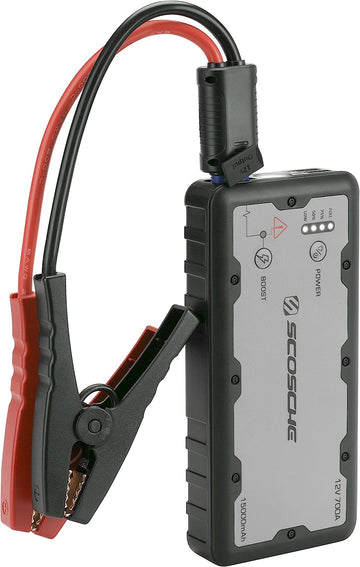 SCOSCHE PBJ700-1 PowerUp 700 Portable Car Jump Starter, Battery Booster for Automobiles up to 8 Cylinder (PBJ700-1)