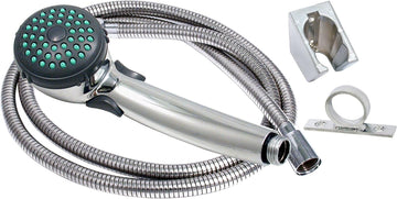 Valterra Phoenix Faucets by PF276045 Single-Function Handheld Shower Kit with Trickle Shut-Off - 60", Metal, Chrome