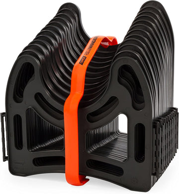 Camco Sidewinder RV Sewer Hose Support | Features a Lightweight, Flexible, and Durable Frame | Curve Around Obstacles | 10 Feet | Black (43031) 10 Feet Sewer Hose Support