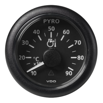 Veratron 52 MM (2-1/16") ViewLine Pyrometer - 100°C to 900°C - Black Dial & Bezel