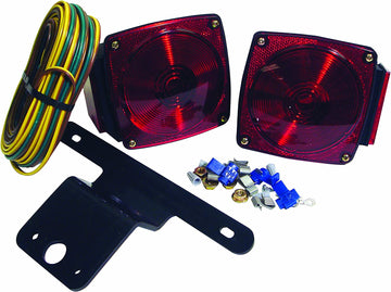 attwood 14060-7 Submersible Multi-Function LED Trailer Light Kit,Silver