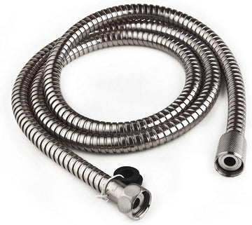 Dura Faucet (DF-SA200-SN) RV 60-inch Stainless Steel Shower Hose (Satin Nickel) Brushed Satin Nickel
