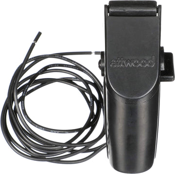 Attwood 911490-1 Vertical Mount Navigation Light Plug-in Base - Black - Boat