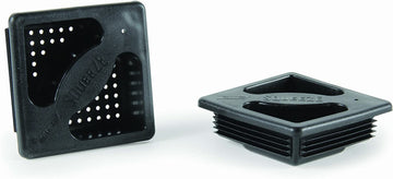Camco No Insect RV Bumper Cap | Features Vent Holes | Squeeze Grip for Easy Installation and Removal | Durable Construction | (40325) Pack of 2 Standard Caps