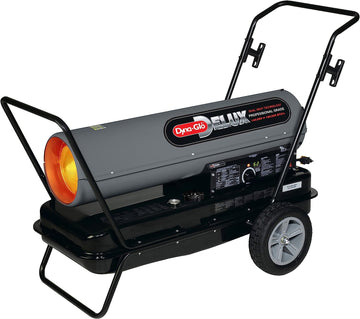 Dyna-Glo forced air heater, 180,000 BTUs, Gray