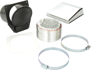 Westland VID403AC Chrome Deluxe Dryer Vent Kit