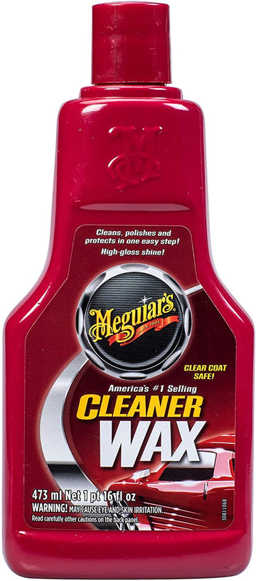 Meguiar's A1216 Cleaner Wax - Liquid - 16 oz. 16 Ounce