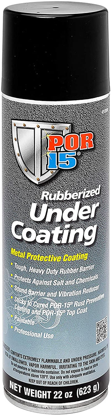 POR-15 49308 Rubberized Under Coating - 17 fl. oz. 623 g (Pack of 1)