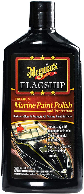 Meguiar's M19716 Premium Marine Paint Polish and Protectant - 16 oz.