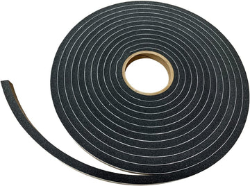 FRAMELESS WINDOW FOAM SEAL 25'-BLAC