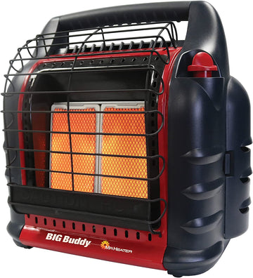 Mr. Heater F274865 MH18B Big Buddy Portable Heater Massachusetts And Canada Version 4,000-18,000 BTU