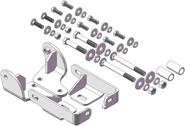 Husky Towing Products 32556 Cust Brkt Kit 2014 Dodge 2500