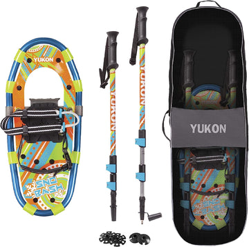Yukon Charlies Snow Bash Youth Aluminum Snowshoe Snow Bash Youth Aluminum Snowshoe Kit