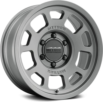 Method Race Wheels 705 Titanium 17x8.5 6x5.5, 35mm Offset 6.2" Backspace, MR70578560835 TITANIUM 17x8.5, 6x5.5, 35 OS