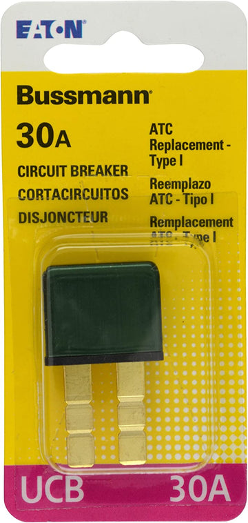 Bussmann (BP/UCB-30-RP) 30 Amp Type-I Universal Circuit Breaker