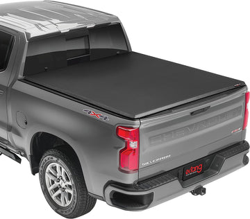 extang Trifecta e-Series Soft Folding Truck Bed Tonneau Cover | 77456 | Fits 2019-2023 Chevy/GM Silverado/Sierra, Works w/MultiPro/Flex Tailgate (w/o CarbonPro Bed) 5' 10" Bed (69.9")