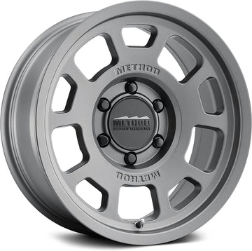 Method Race Wheels 705 Titanium 17x8.5 6x5.5, 0mm Offset 4.75" Backspace, MR70578560800 TITANIUM 17x8.5, 6x5.5, 0 OS