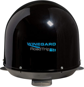 Winegard RT2035T Roadtrip T4 in-Motion RV Satellite Antenna - Black