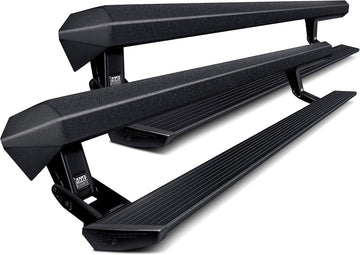 AMP Research 77236-01A PowerStep XL Electric Running Boards Plug N Play System for 2020-2021 Ford F-250/F-350/F-450, SuperCrew Cab