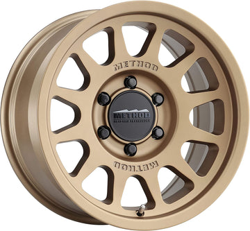 Method Race Wheels 703 Method Bronze 17x8.5" 6x5.5", 0mm offset 4.75" Backspace, MR70378560900 17x8.5 inches, 6x5.5, 0/4.75" Bronze