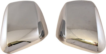 New Chrome Side Rear View Mirror Covers Trim Set for the Nissan Frontier, Pathfinder & Xterra