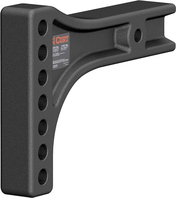 CURT 17131 Replacement Weight Distribution Hitch Shank, 2-1/2-Inch Receiver, 2-Inch Drop, 6-Inch Rise
