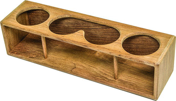 Whitecap 62632 Teak Four Drink/Binocular Rack