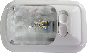 Arcon 18122 Euro Style Single Light with Optic Lens and White Base Quantity 1