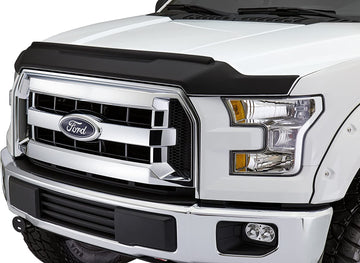 Auto Vent Shade 436004 Aero Skin II Textured Black Flush Mount Hood Protector for 2009-2018 Dodge 1500 (Excludes Sport and Rebel); 2019 Ram 1500 Classic