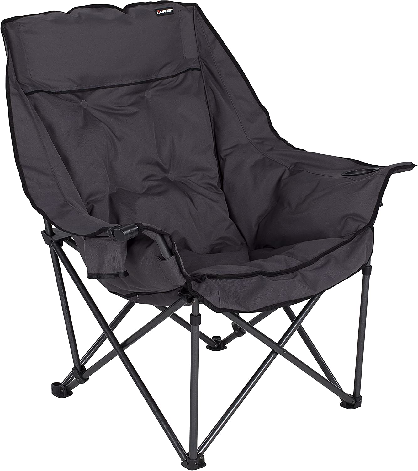 Lippert 2021128654 Big Bear Camping Chair - Dark Gray