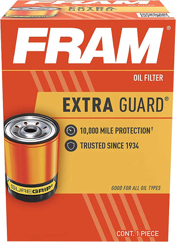 FRAM PH10060 Full-Flow Lube Spin-on Oil Filter Extra Guard