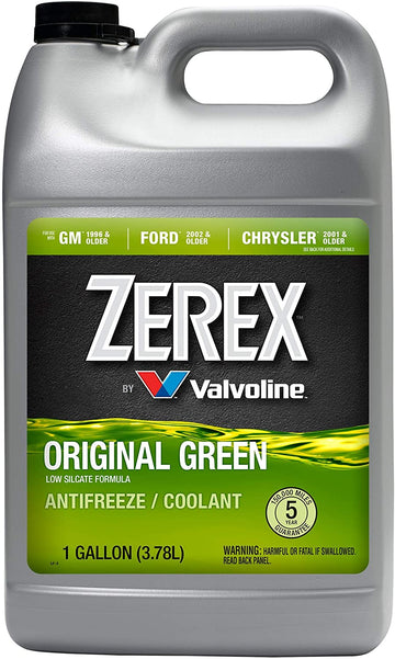 Zerex Original Green Antifreeze/Coolant - 1 Gallon 1 Gallon (128 Ounces)