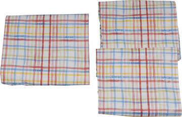 Lippert 2022107833 3 Pc Picnic Table Cover Set - Plaid Print