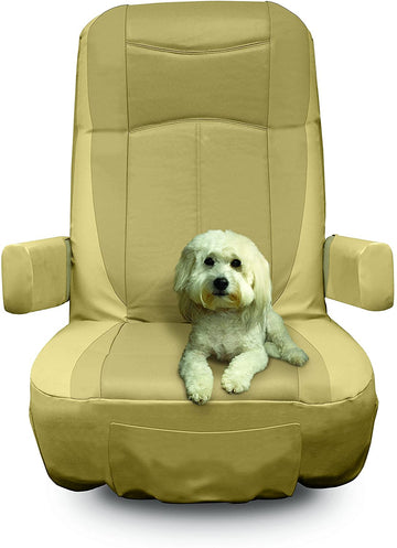 RV Designer C795, Motorhome Seat Cover, GripFit, Fits Most Seats, Double Pack Double Pack Standard Packaging