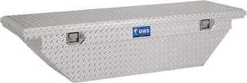 UWS TBS-63-A-LP Single Lid Low Profile Aluminum Toolbox with Beveled Insulated Angled Lid Original Packaging