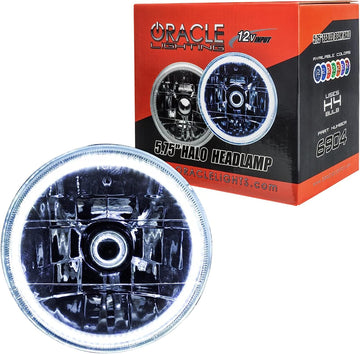 Oracle Lighting 6904-001 White 5.75” Pre-Installed Sealed Beam Headlight