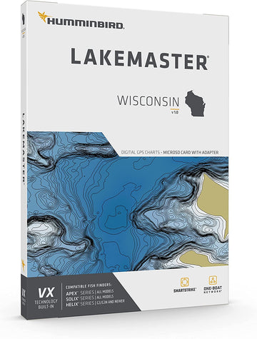 Humminbird 601010-1 LakeMaster - Wisconsin V1