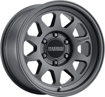 Method Race Wheels 316 Matte Black 17x8.5" 6x5.5", 0mm offset 4.75" Backspace, MR31678560500 17x8.5 inches, 6x5.5, 0/4.75" MATTE BLACK