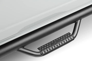 N-Fab Nerf Steps | Textured Black, Cab Length | F2172B-TX | Fits 2021-2023 Ford Bronco 4 Door SUV, SRW Gas