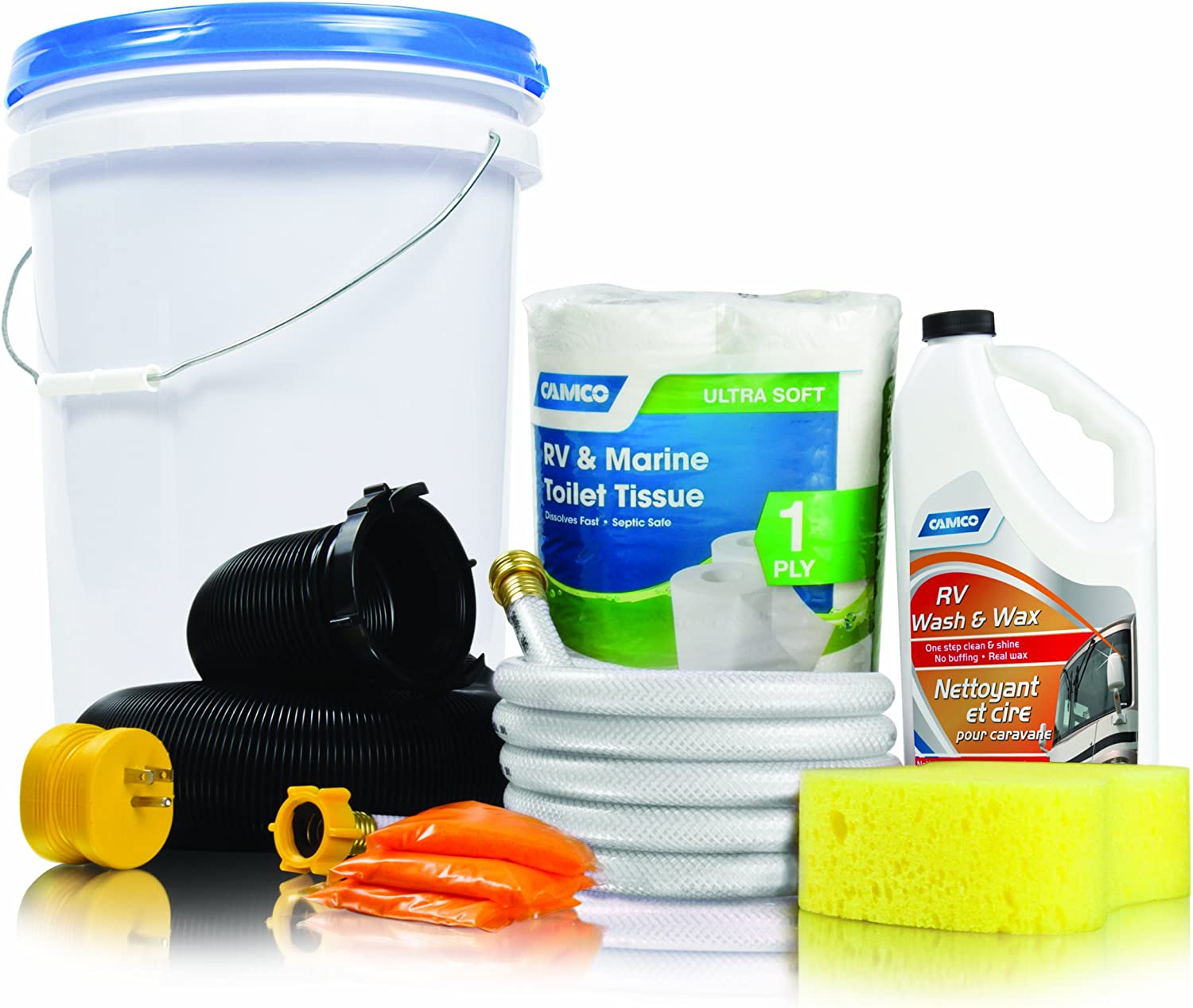 Camco 44760 RV Starter Kit Bucket Version I